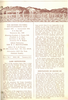 The B.C. Mountaineer 1923 July cover